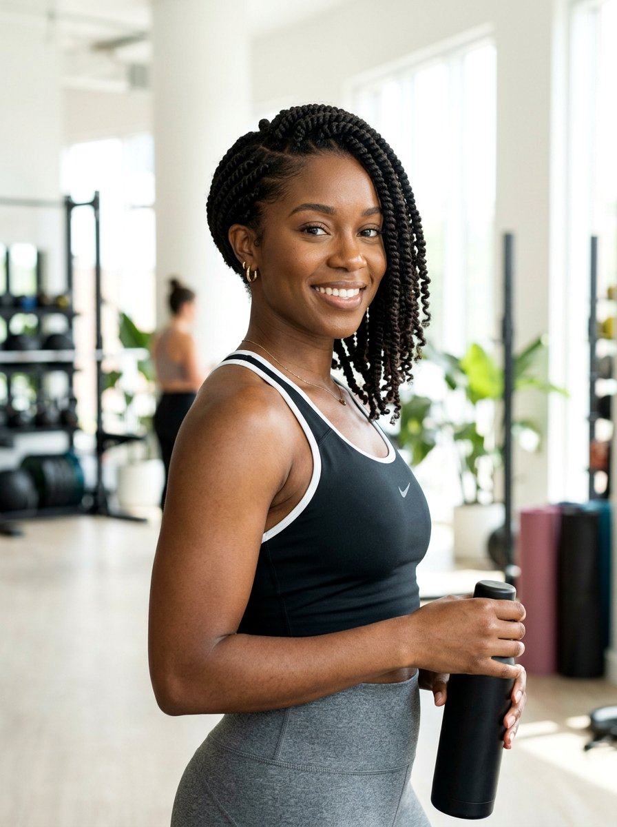 Tapered Spring Twist Bob - 20 spring twists bob hairstyle - 20 spring twists bob hairstyle