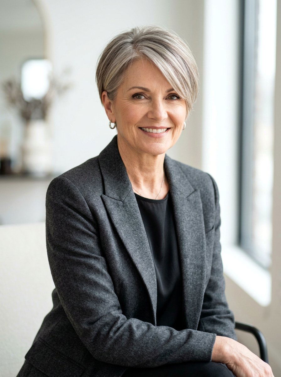 Tapered Straight Pixie Bob - 20 straight pixie bob for mature women - 20 straight pixie bob for mature women