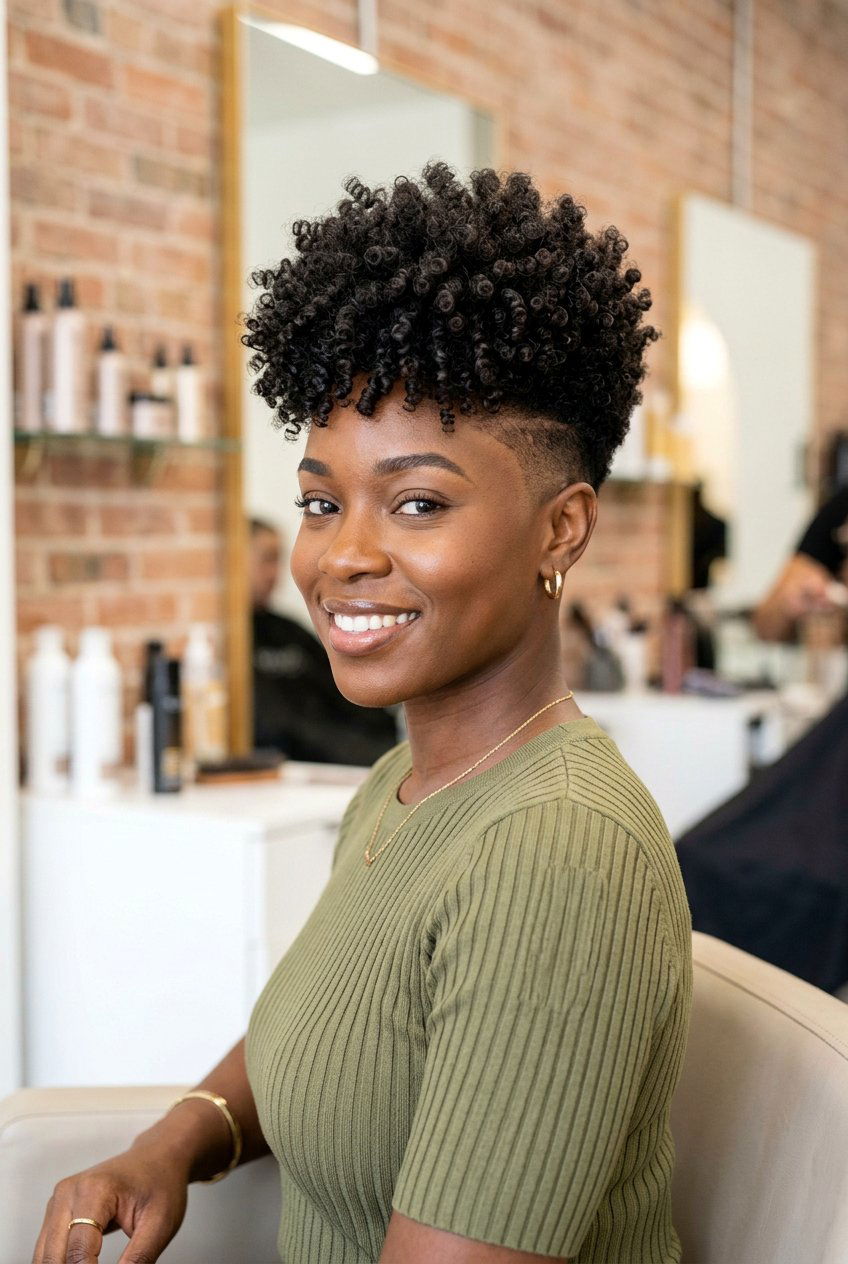 Tapered TWA - 20 twa hairstyles - 20 twa hairstyles