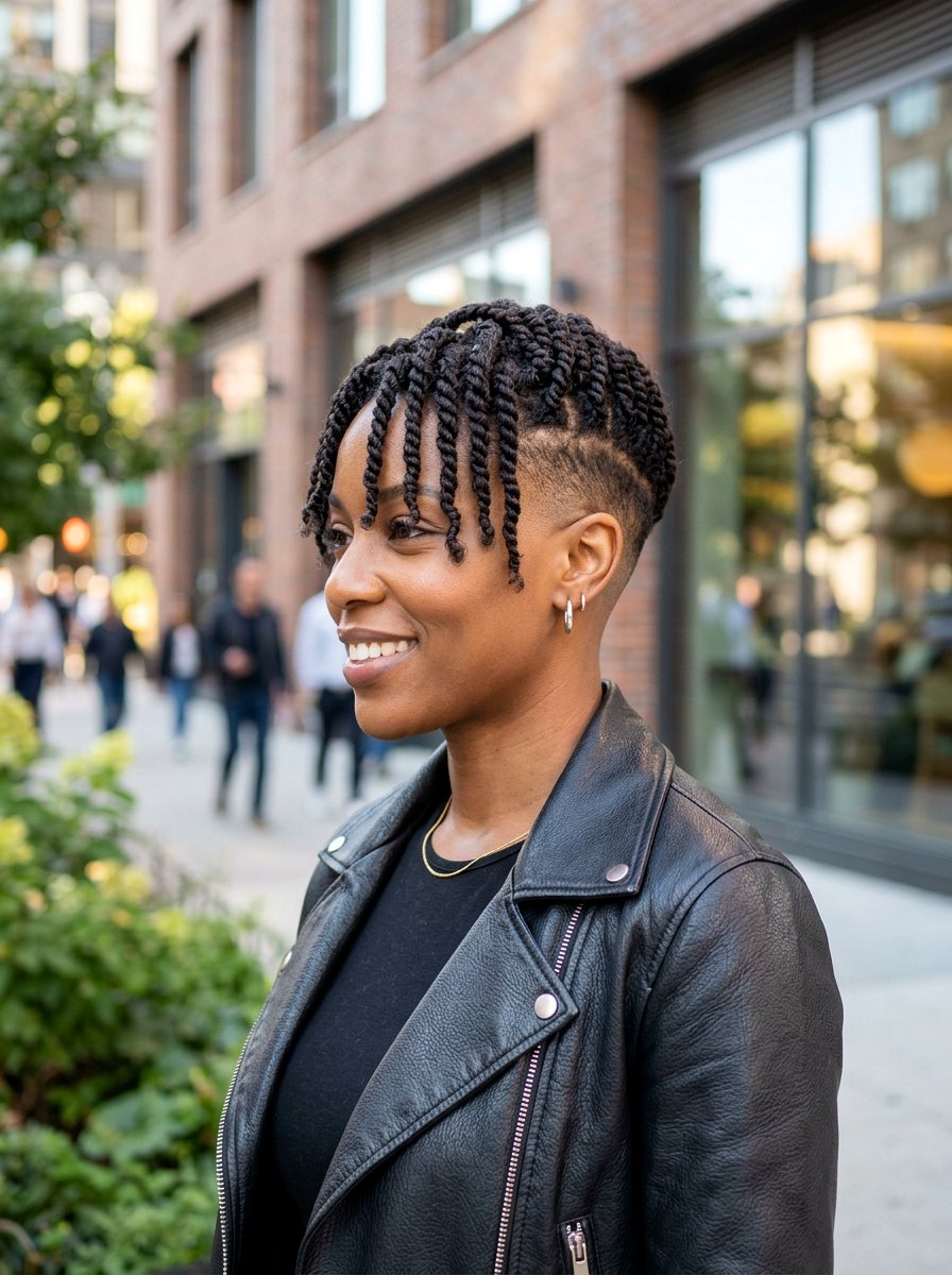 Tapered Two Strand Twists - 20 two strand twists for black women - 20 two strand twists for black women