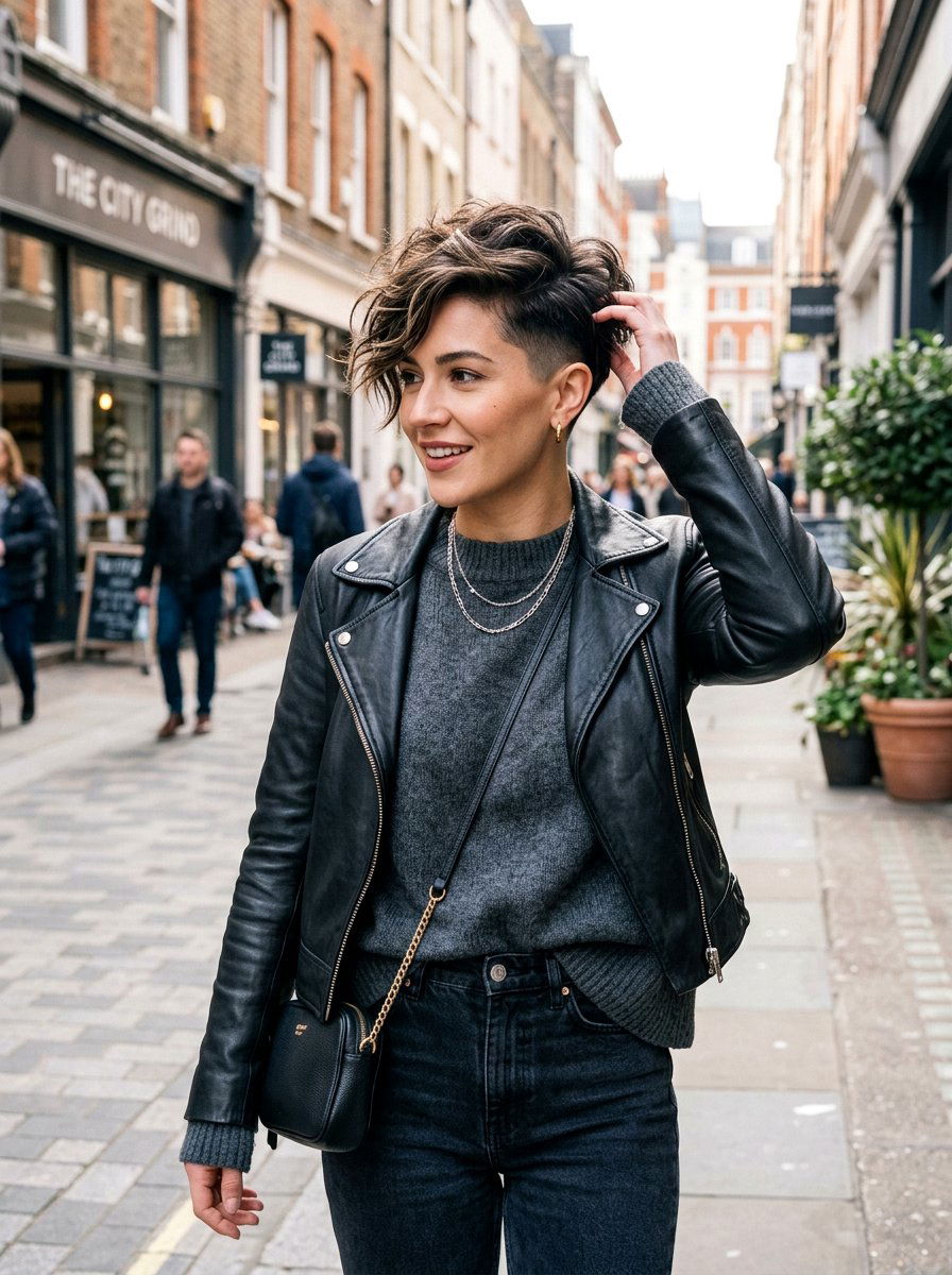 Tapered Under Cut Pixie - 20 volume haircut for thinning hair women - 20 volume haircut for thinning hair women