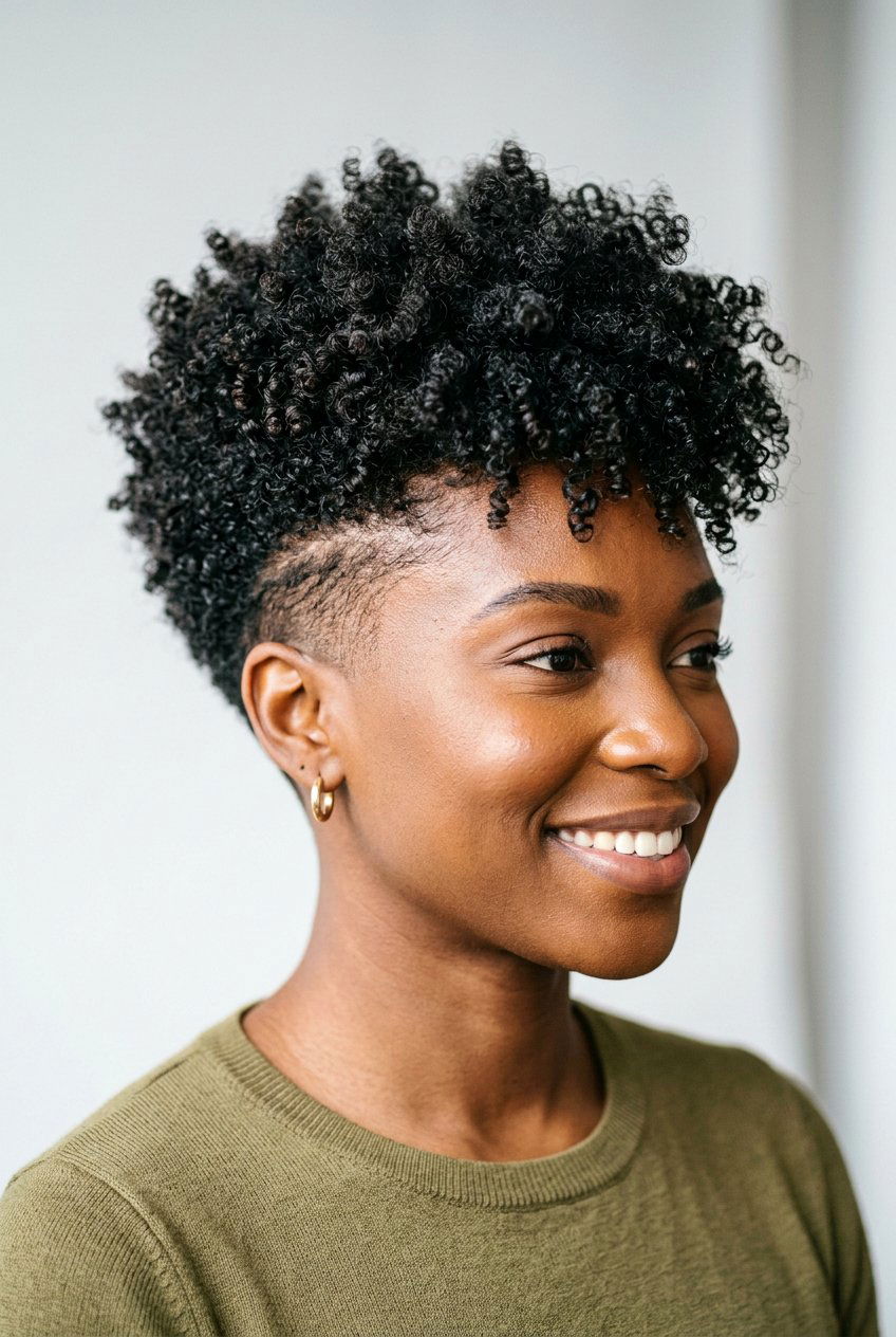 Tapered curly cut - 20 hairstyles for curly hair - 20 hairstyles for curly hair