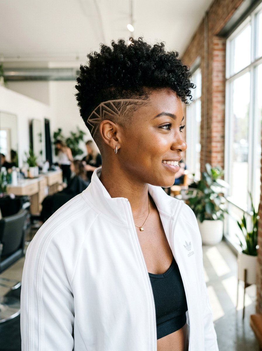 20 Best Wash and Go Tapered Cut Styles for Natural Hair