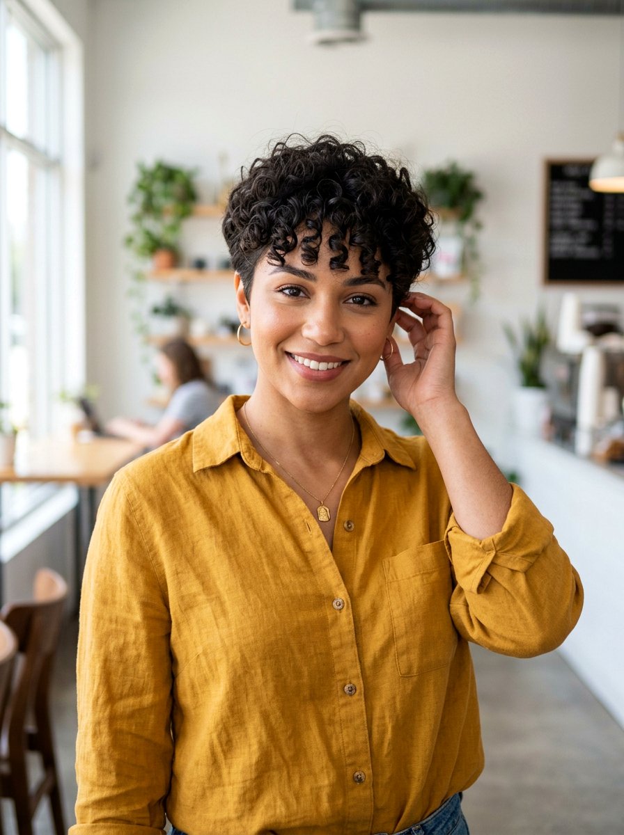 Tapered cut with bangs - 20 wash and go tapered cut - 20 wash and go tapered cut