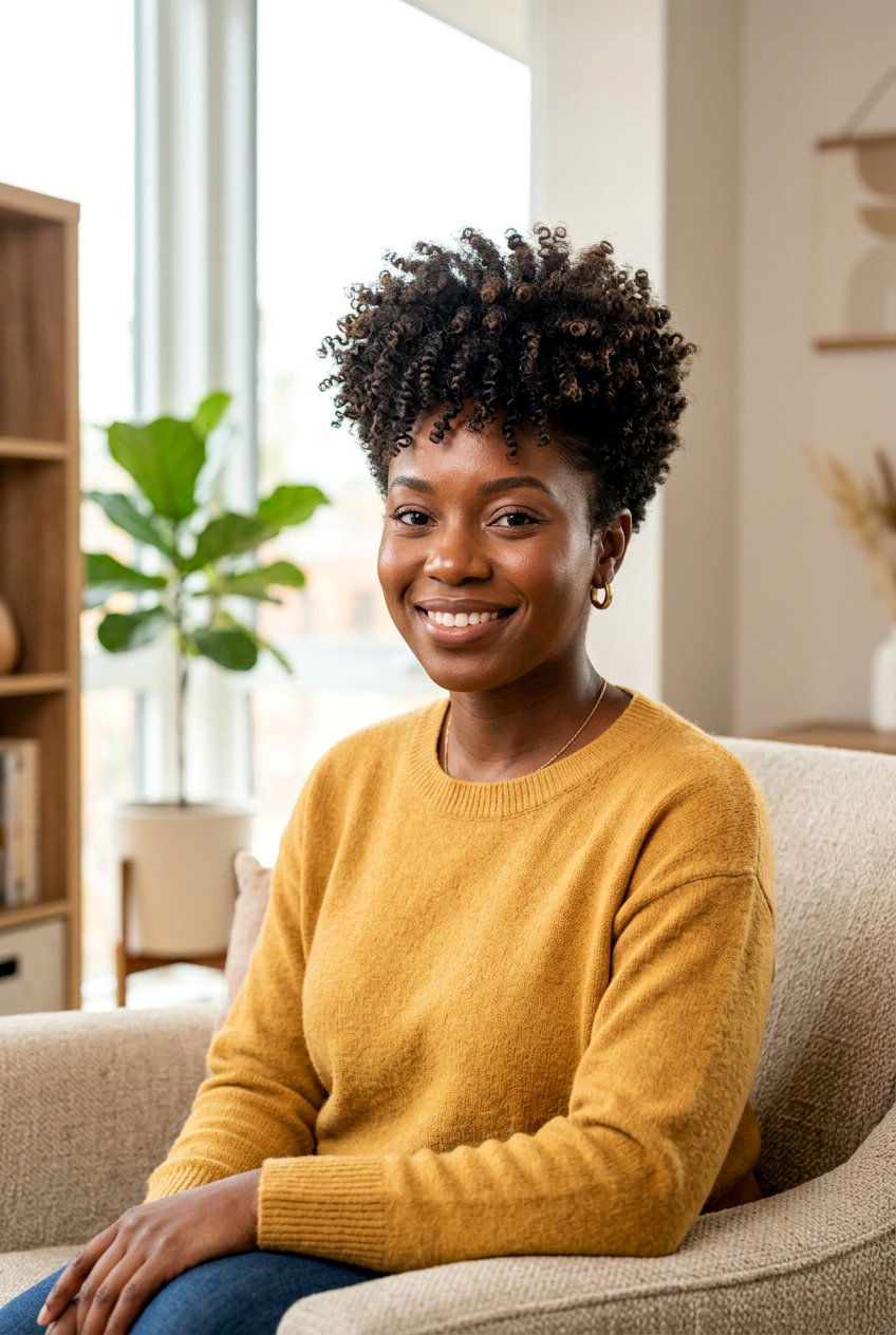 Tapered fro natural hair - 20 curly tapered fro hairstyle - 20 curly tapered fro hairstyle