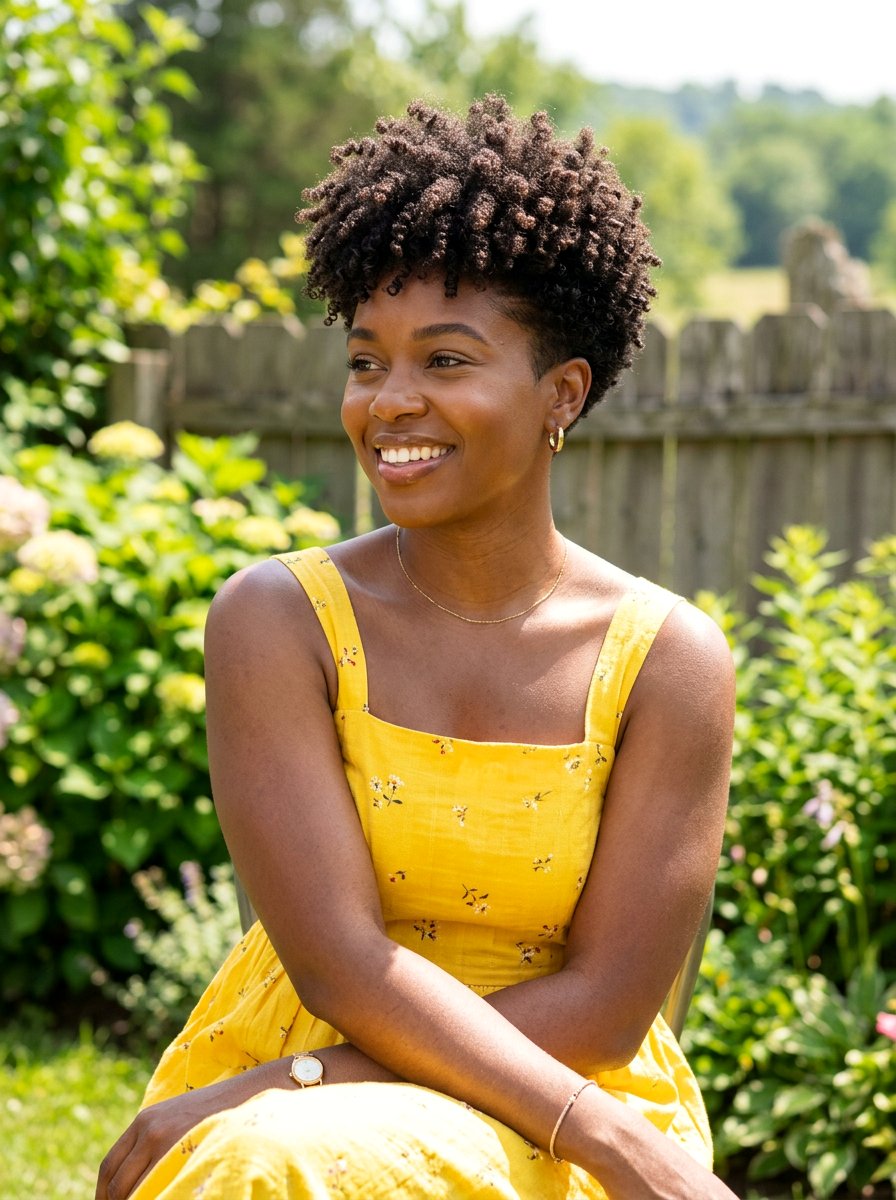 Tapered natural cut - 20 short natural haircut for fine hair - 20 short natural haircut for fine hair