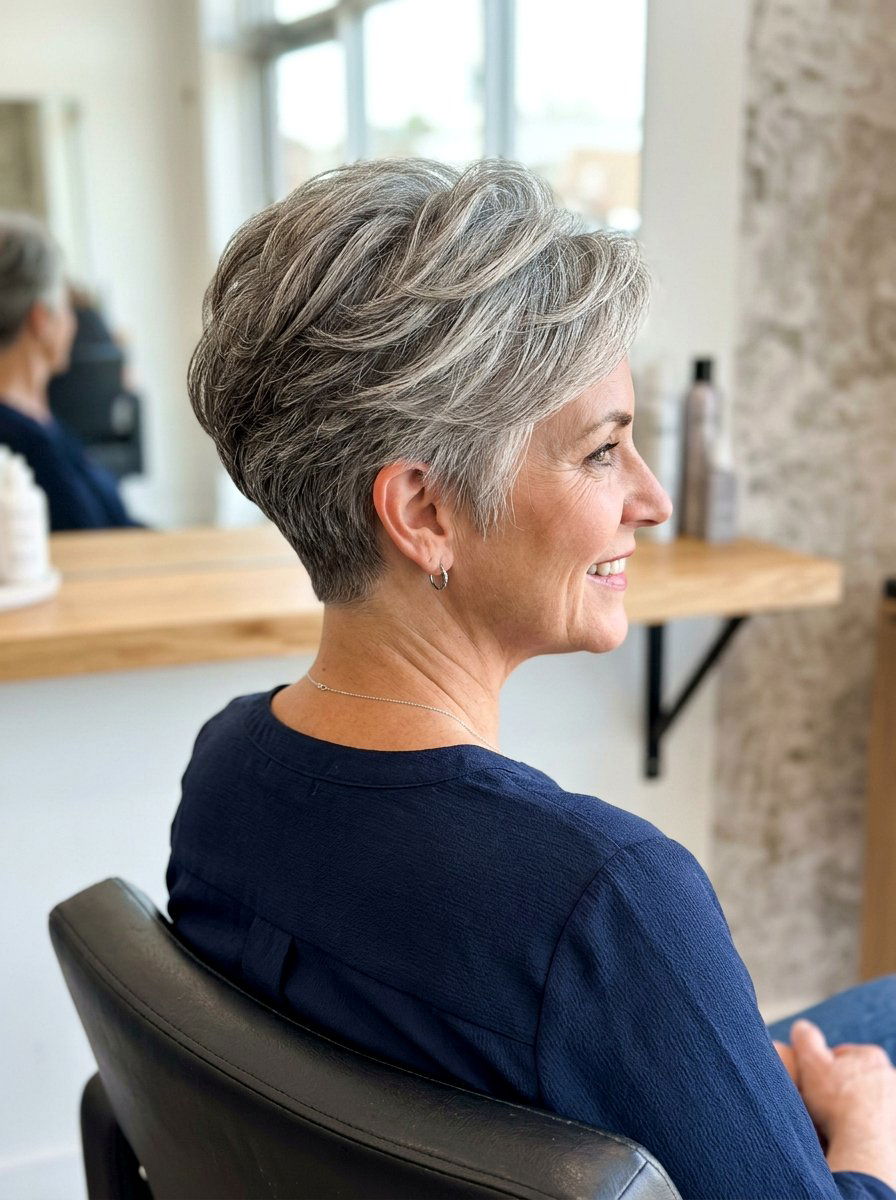 Tapered pixie for thin hair - 20 wispy pixie haircut for older women - 20 wispy pixie haircut for older women