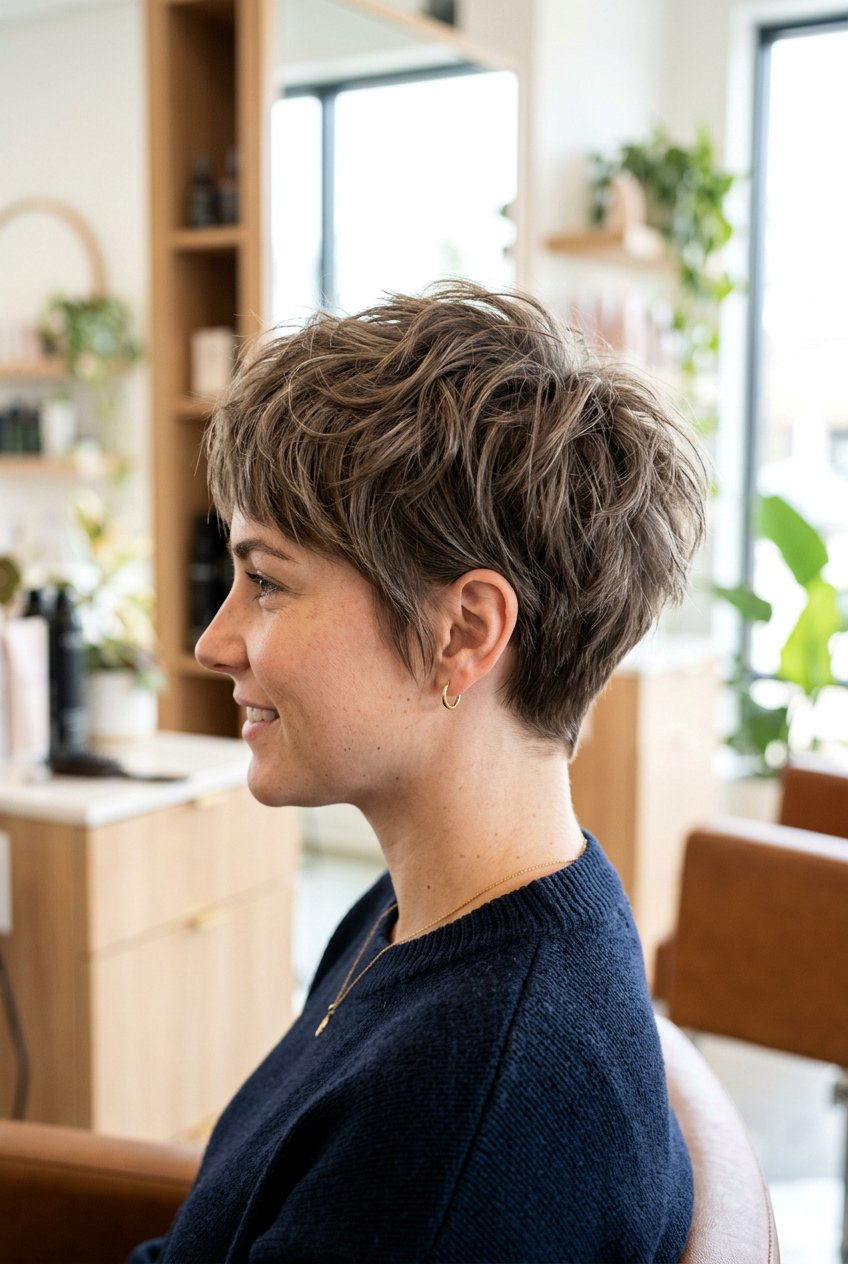 Tapered shaggy pixie - 20 short shaggy pixie cut - 20 short shaggy pixie cut