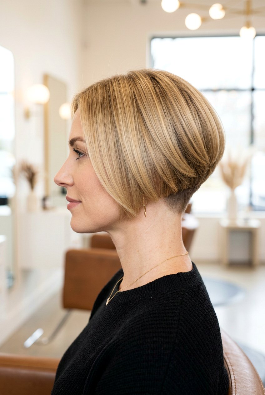 Tapered stacked bob - 20 stacked bob haircut - 20 stacked bob haircut