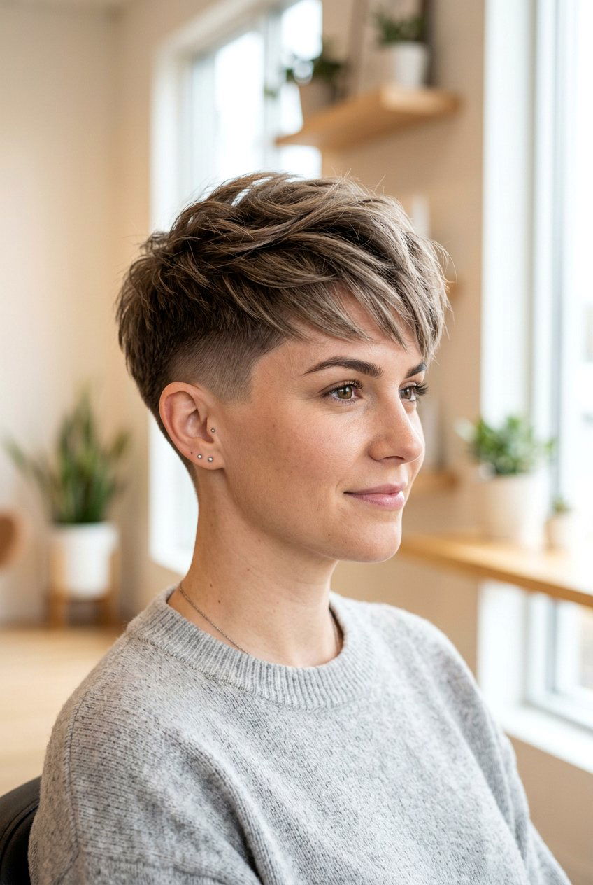 Tapered undercut pixie haircut - 20 undercut pixie haircut - 20 undercut pixie haircut