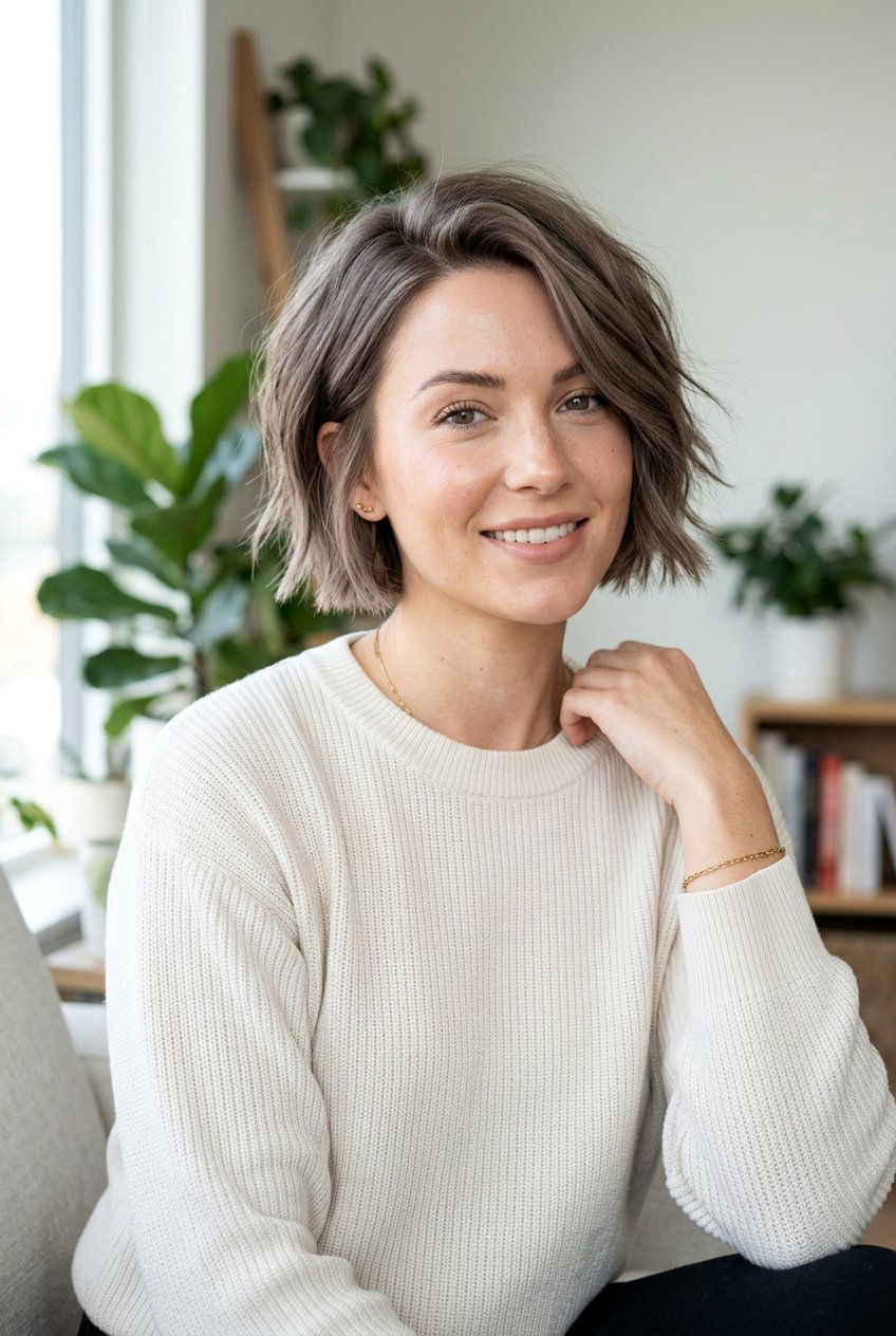 Taupe Brunette On Short Hair - 20 cool taupe brunette hair color - 20 cool taupe brunette hair color