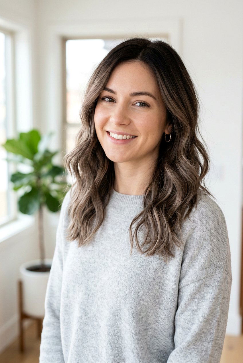 Taupe Brunette With Shadow Root - 20 cool taupe brunette hair color - 20 cool taupe brunette hair color
