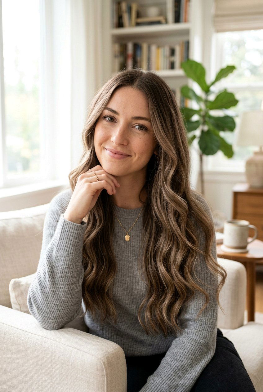 Taupe Brunette With Soft Babylights - 20 cool taupe brunette hair color - 20 cool taupe brunette hair color