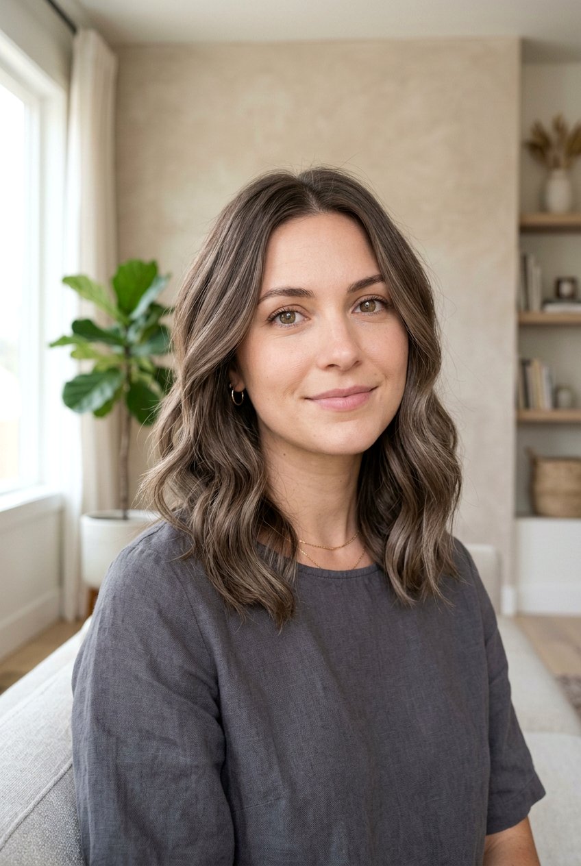 Taupe Brunette With Subtle Highlights - 20 cool taupe brunette hair color - 20 cool taupe brunette hair color