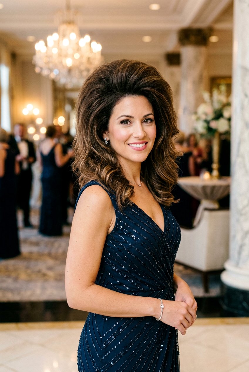 Teased Crown Shoulder Length Hair - 20 bouncy hairstyle for shoulder length hair - 20 bouncy hairstyle for shoulder length hair