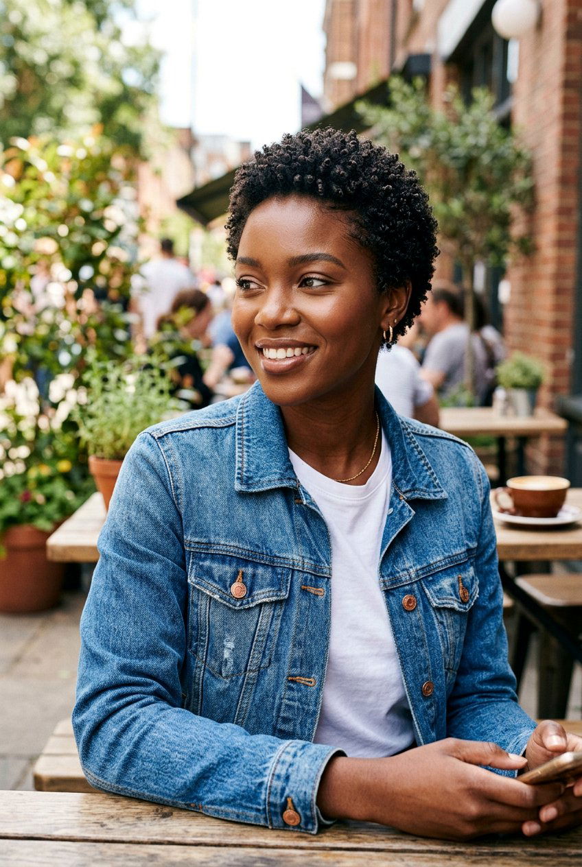 Teeny Weeny Afro - 20 low maintenance haircut for black women - 20 low maintenance haircut for black women