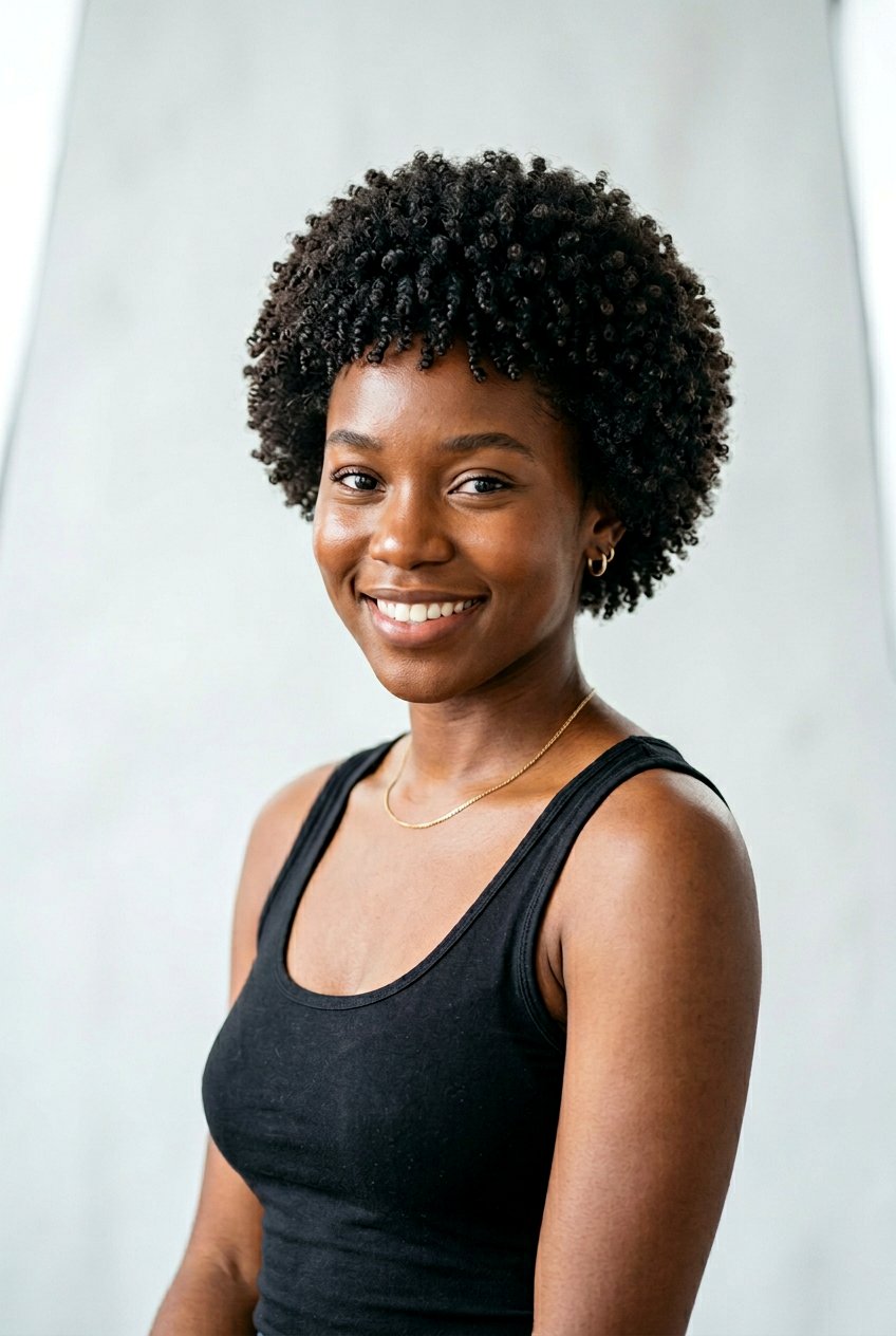 Teeny Weeny Afro TWA Style - 20 easy protective styles without extensions - 20 easy protective styles without extensions