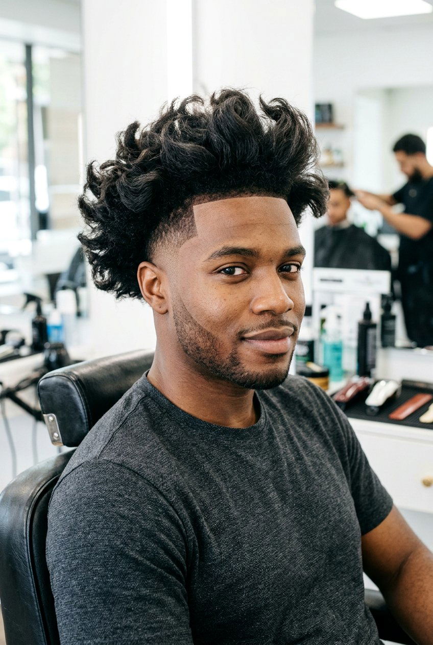 Temp fade with blow out - 20 temp fade haircut - 20 temp fade haircut