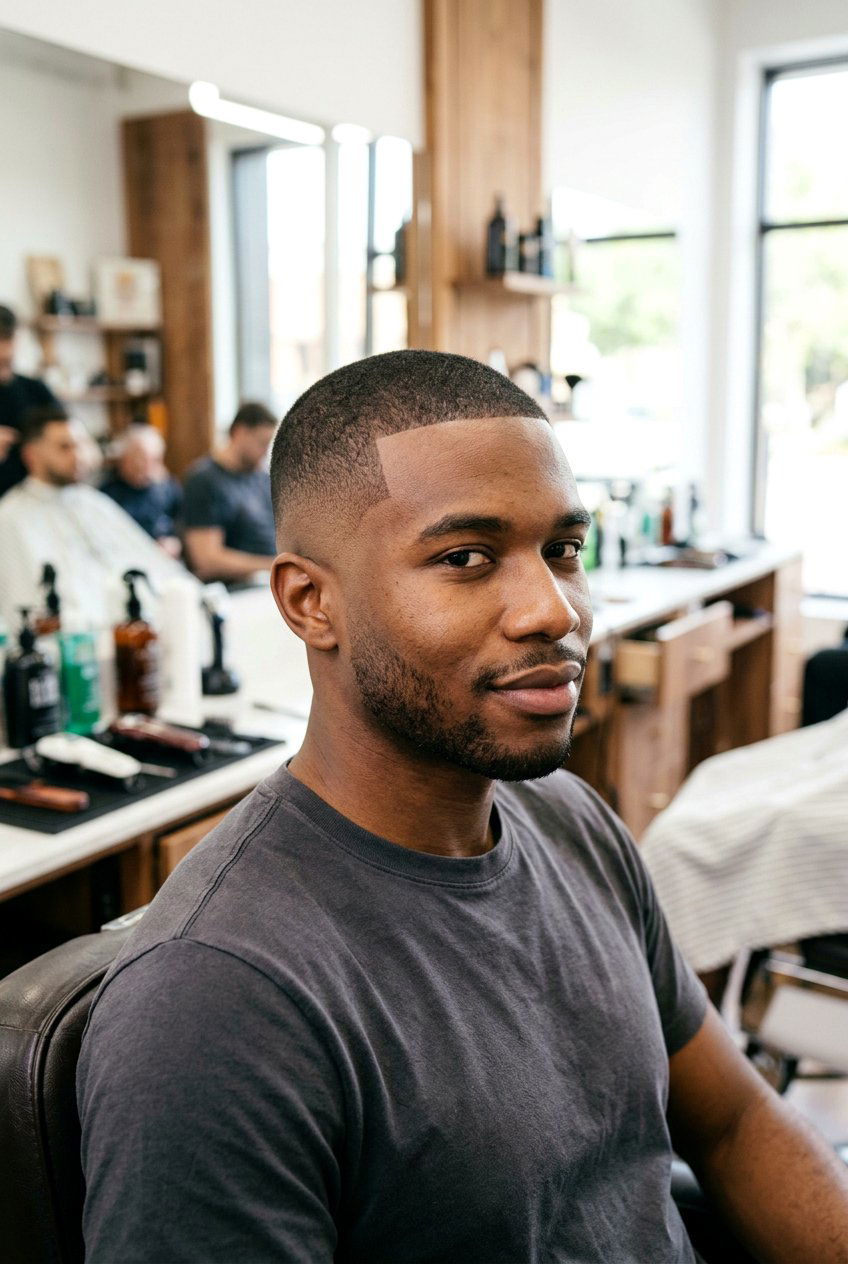 Temp fade with buzz cut - 20 temp fade haircut - 20 temp fade haircut