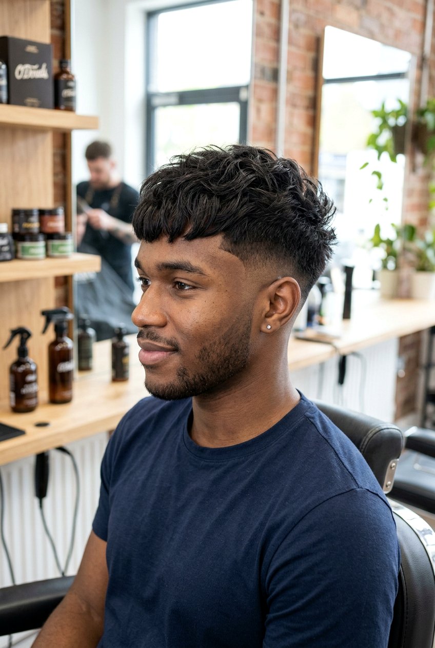 Temp fade with crop top - 20 temp fade haircut - 20 temp fade haircut