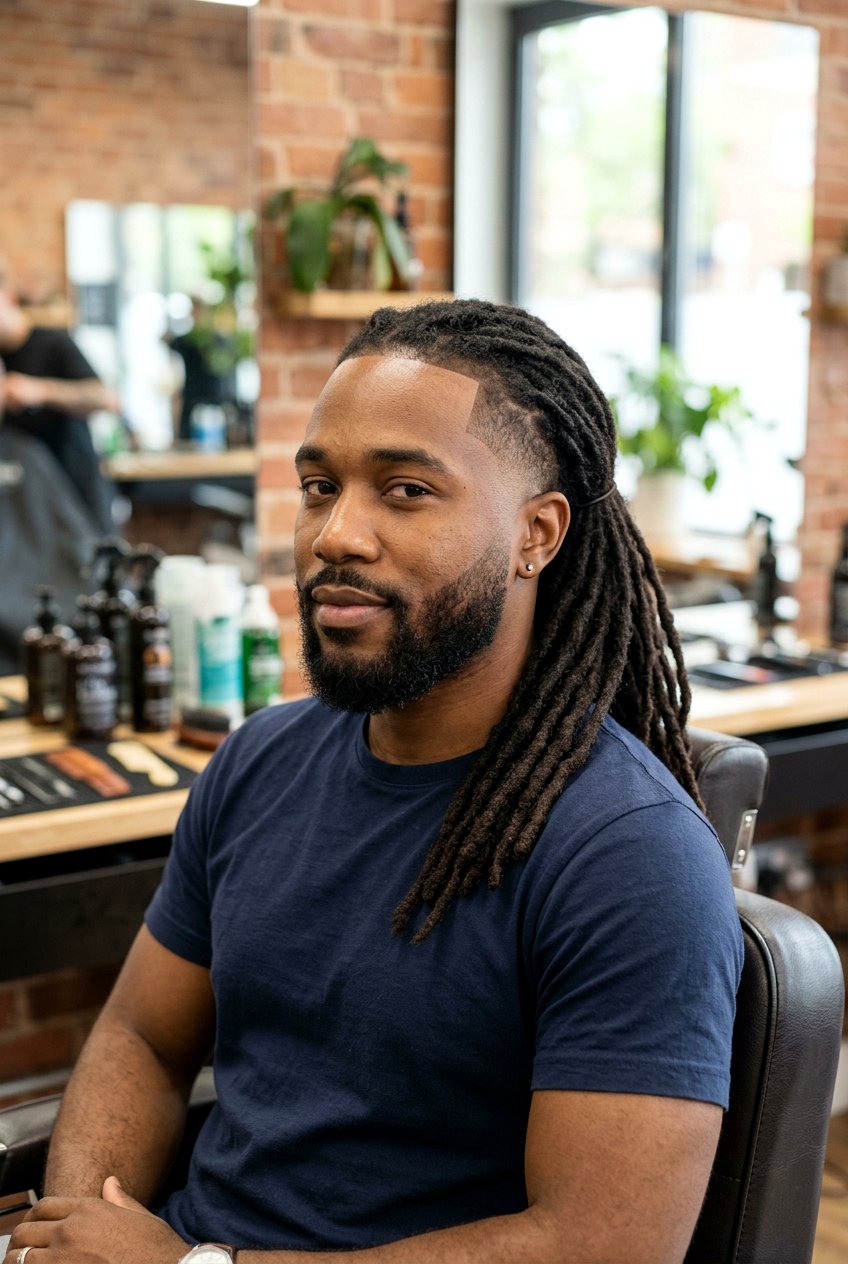 Temp fade with dreads - 20 temp fade haircut - 20 temp fade haircut