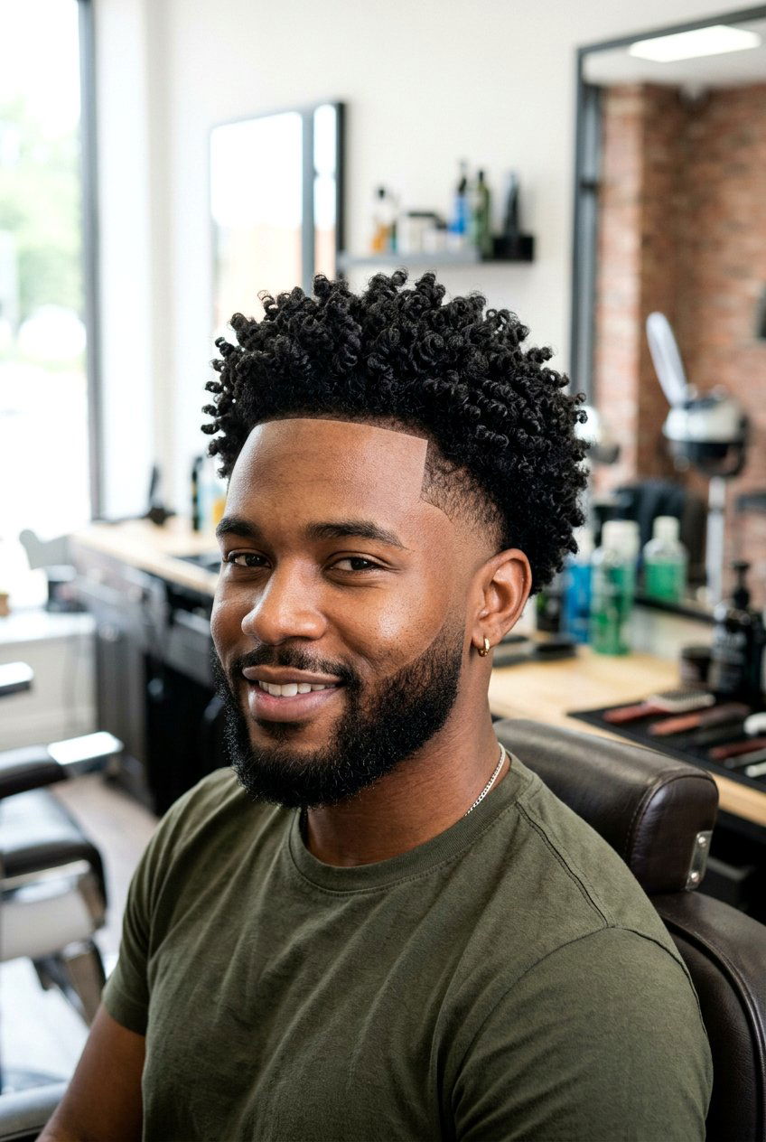 Temp fade with twist out - 20 temp fade haircut - 20 temp fade haircut
