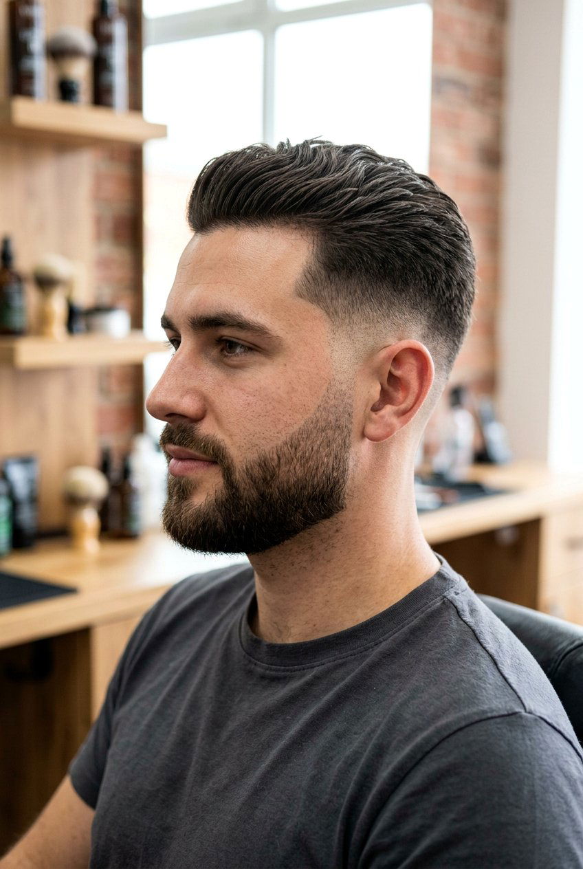 Temple Fade - 20 mens fade haircut - 20 men’s fade haircut