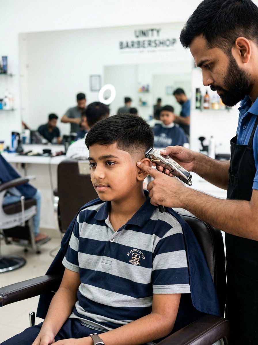 Temple Taper Fade - 20 taper haircut for school boys - 20 taper haircut for school boys