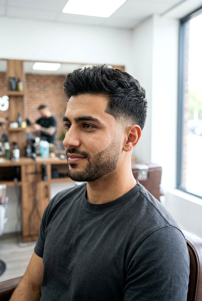 Temple Taper Fade - 20 taper fade haircut - 20 taper fade haircut