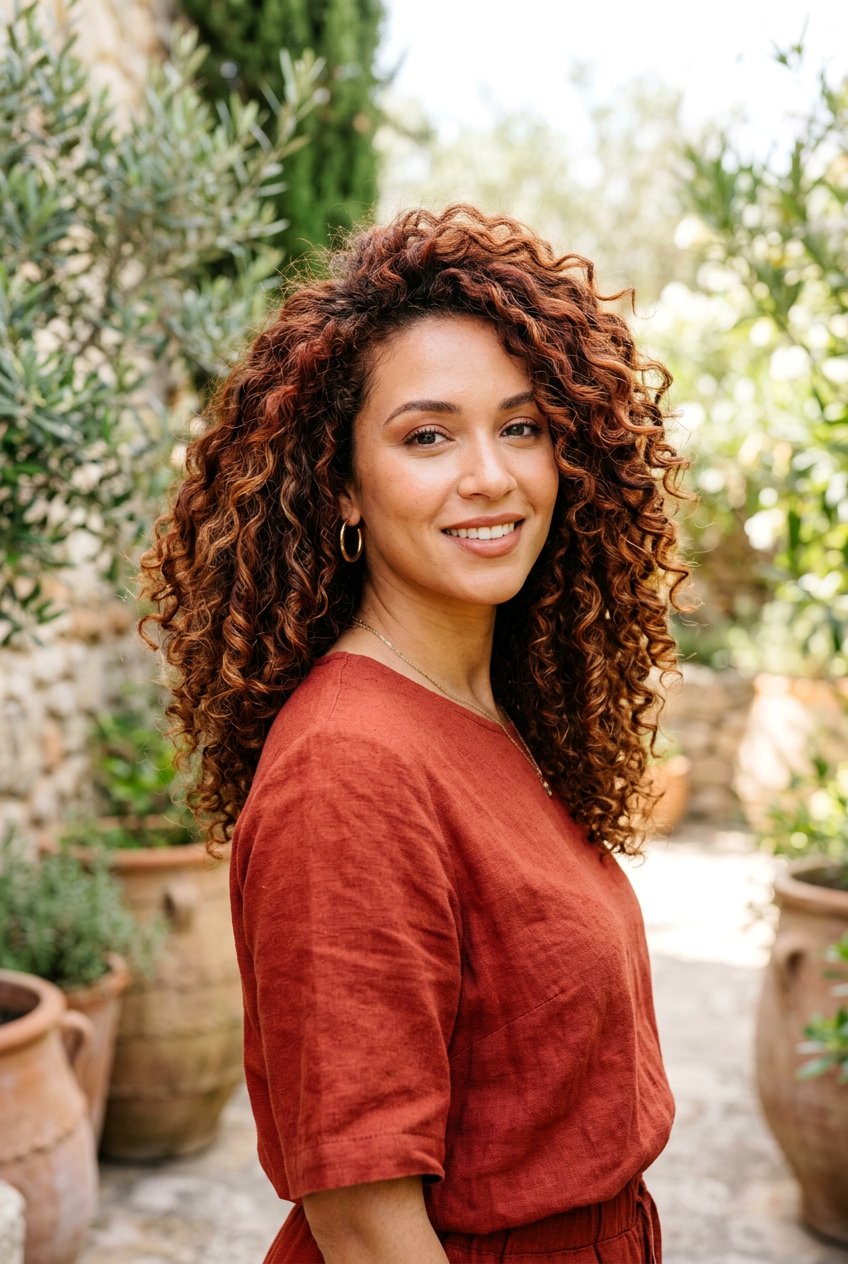 Terracotta Red Color - 20 red hair color for dark hair - 20 red hair color for dark hair