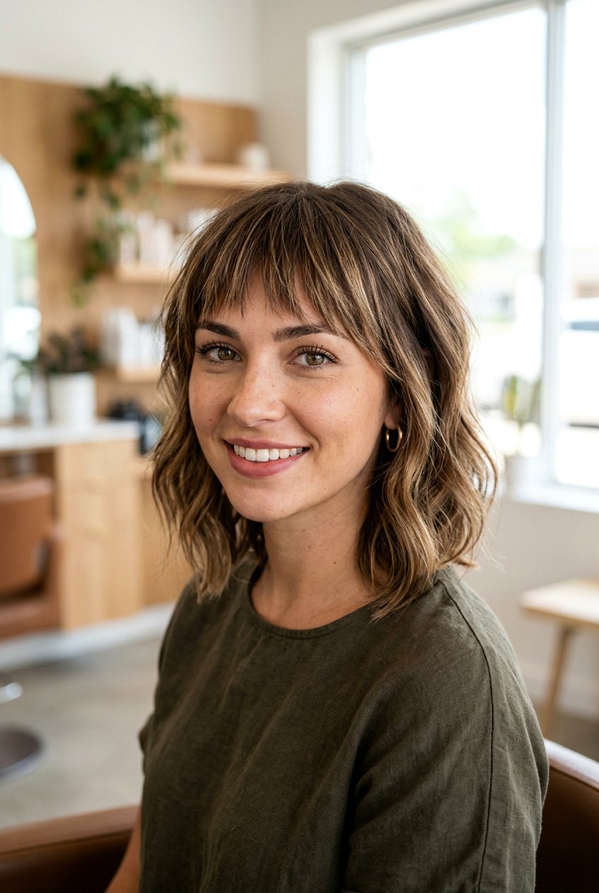 Textured Bangs Oval Face - 20 bangs for oval face - 20 bangs for oval face