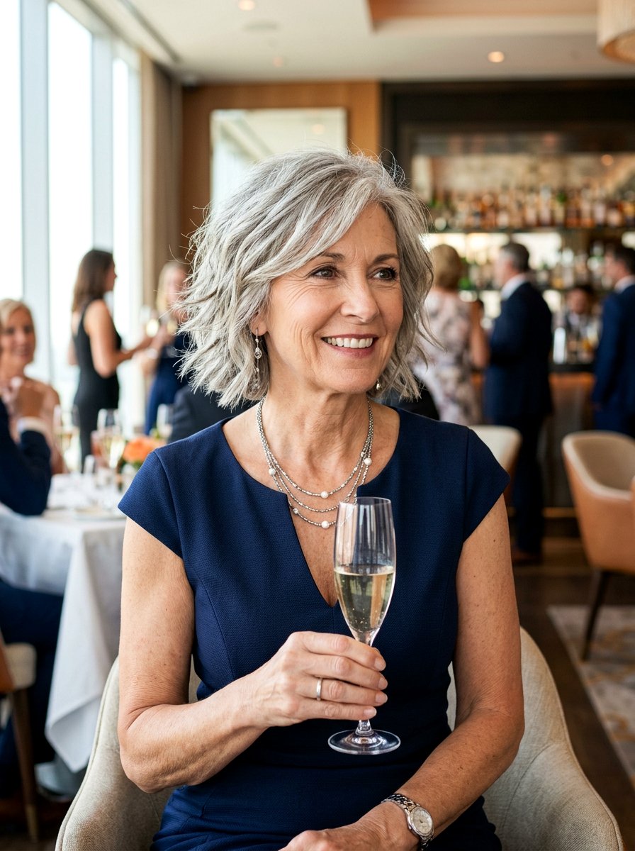 Textured Bob - 20 formal bob hairstyle for older women - 20 formal bob hairstyle for older women