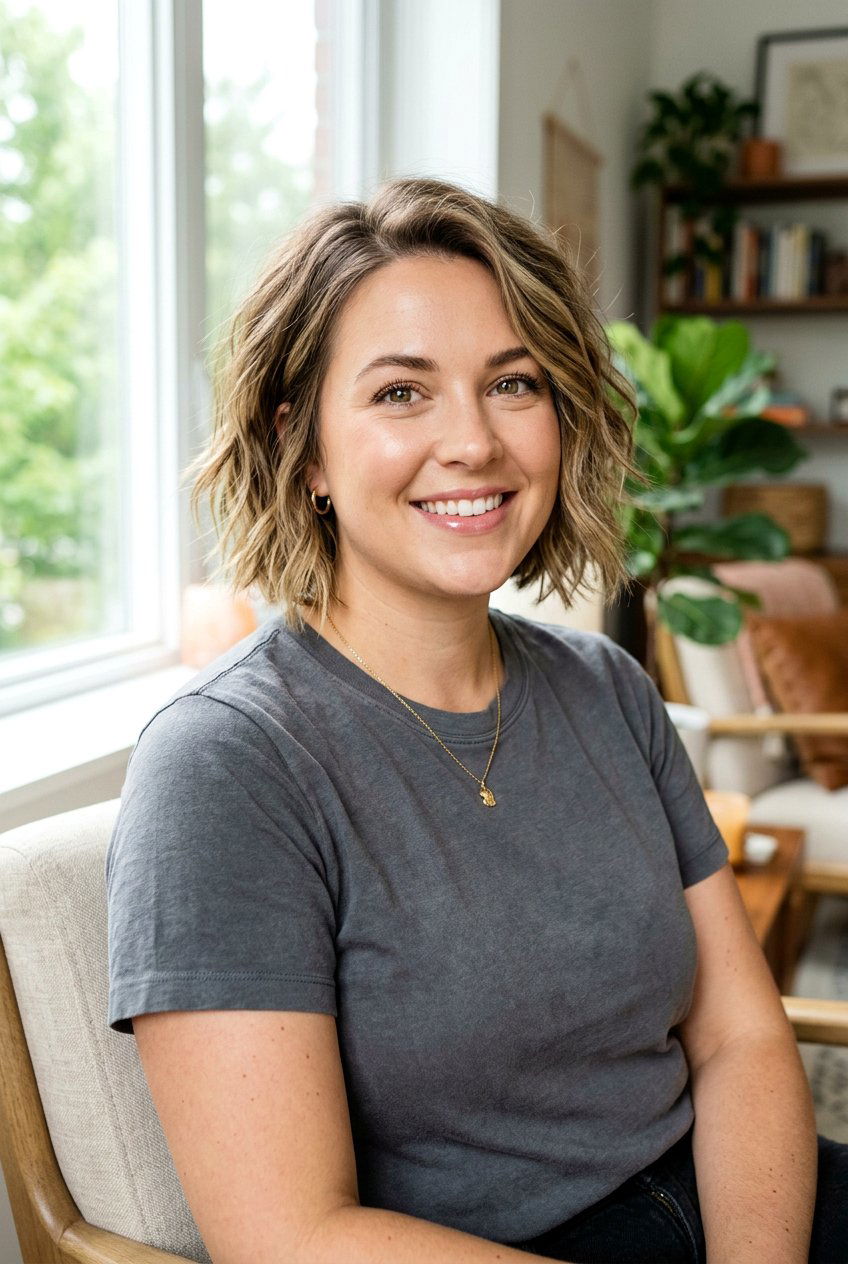 Textured Bob For Round Face - 20 flattering bob for round face - 20 flattering bob for round face