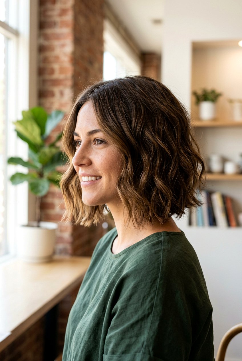 Textured Bob For Thick Hair - 20 low maintenance haircuts for thick hair - 20 low maintenance haircuts for thick hair