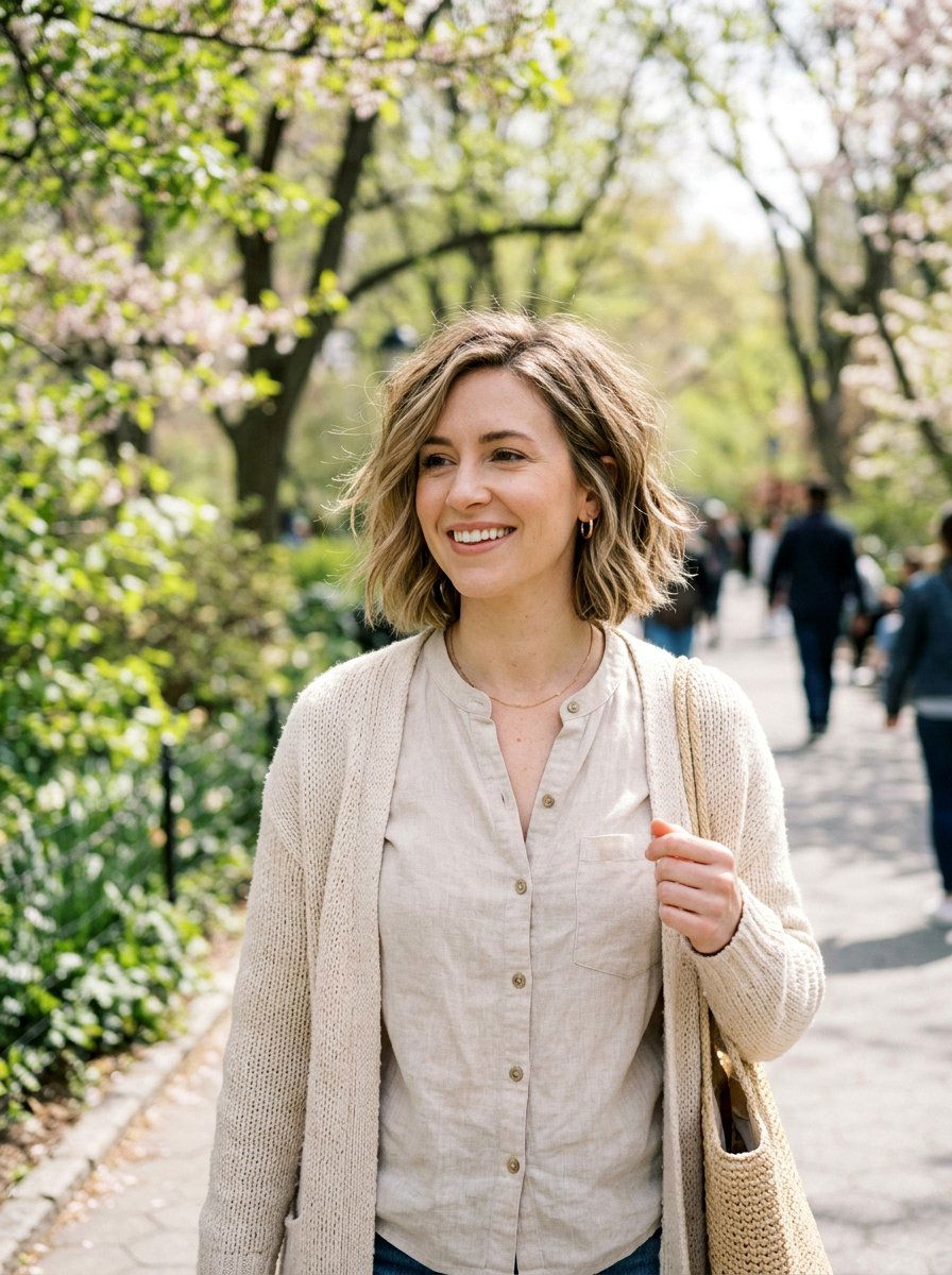 Textured Bob Haircut - 20 spring haircut trends for women - 20 spring haircut trends for women