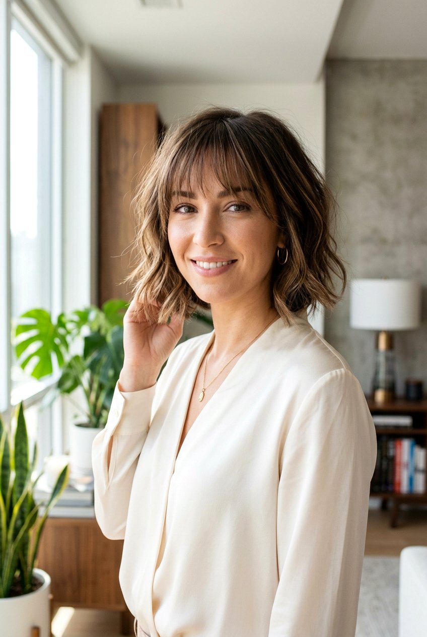20 Flattering Airy Bangs for Fine Hair Women to Try Now