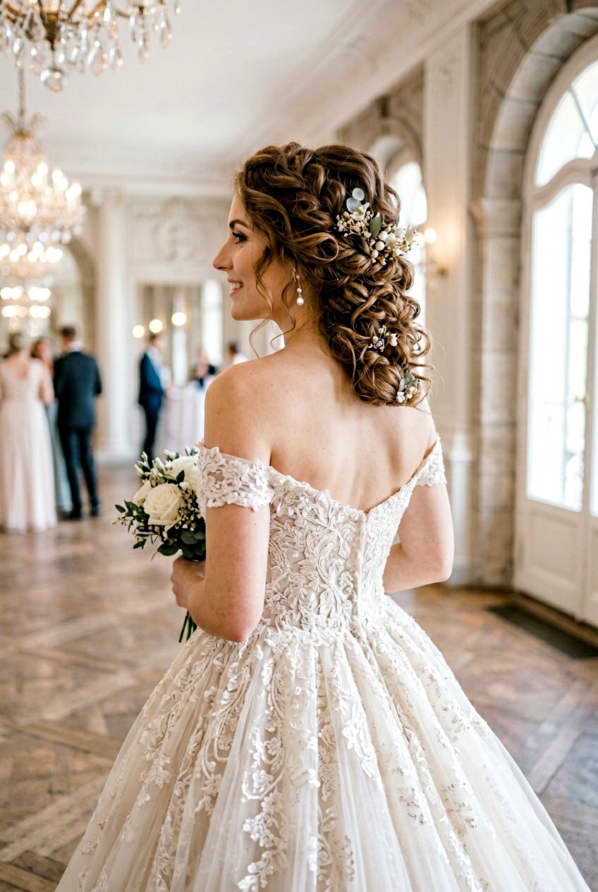 Textured Boho Braid Updo - 20 bridal hairstyle for boho braid updo - 20 bridal hairstyle for boho braid updo