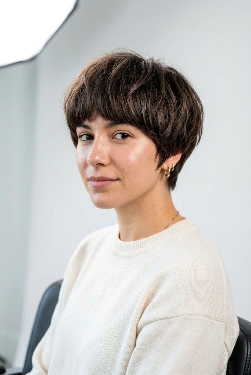 Textured Bowl Haircut - 20 best haircut ideas for roundup posts - 20 best haircut ideas for roundup posts