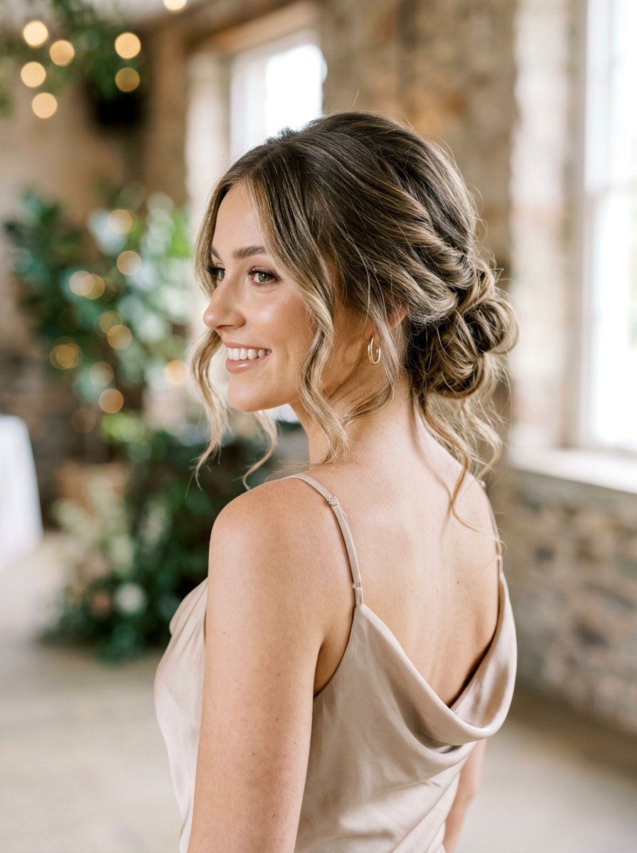 Textured Chignon Prom Hairstyle - 20 viral prom hairstyle ideas - 20 viral prom hairstyle ideas