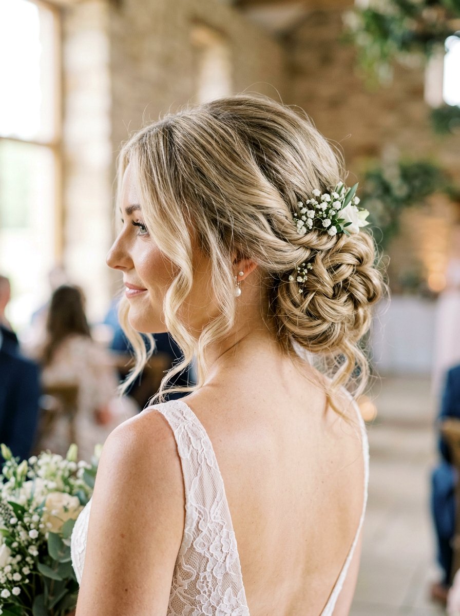 Textured Chignon Wedding Hair Long Thick - 20 wedding hairstyles for long thick hair - 20 wedding hairstyles for long thick hair