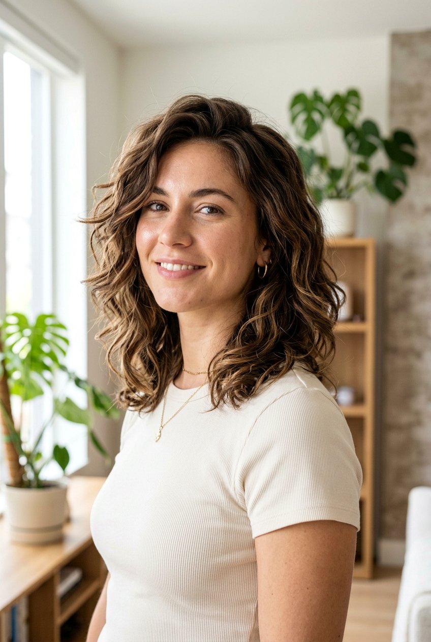 Textured Collarbone Cut With Soft Layers - 20 collarbone haircut for thick hair - 20 collarbone haircut for thick hair