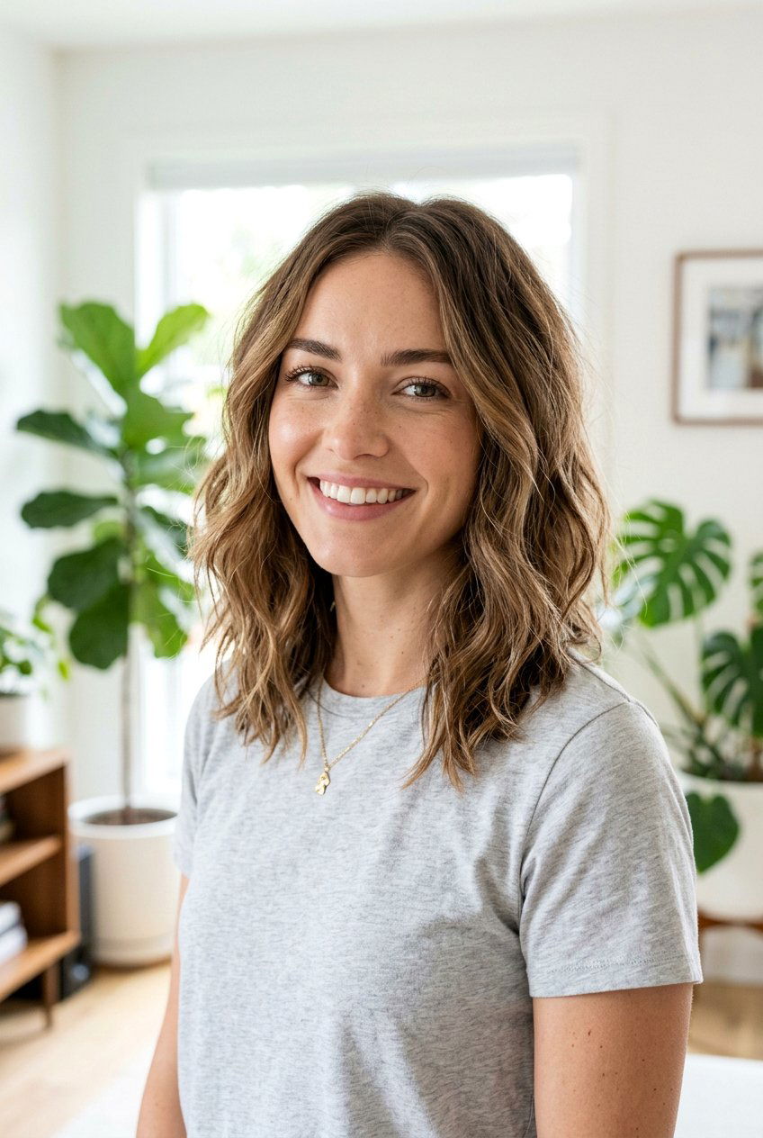 Textured Collarbone Lob With Layers - 20 collarbone lob with layers - 20 collarbone lob with layers