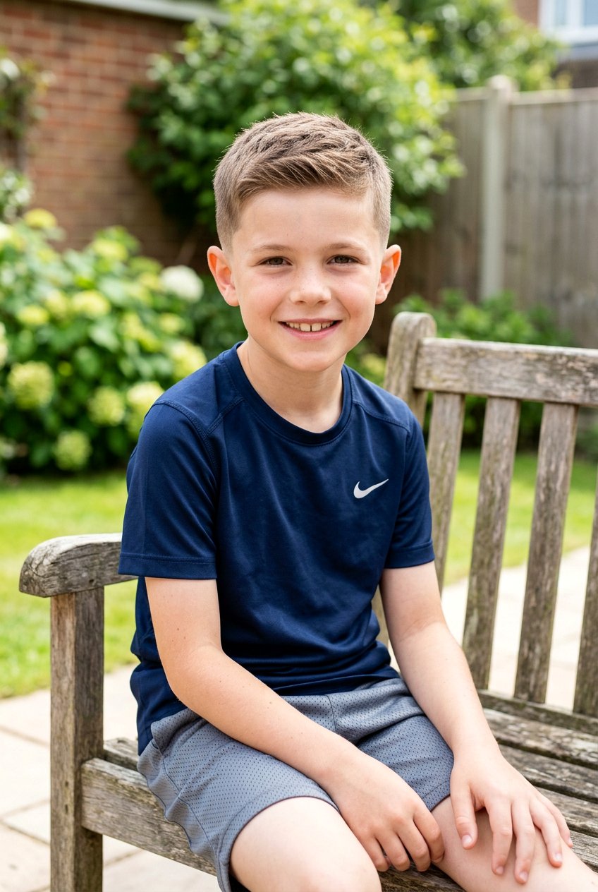 Textured Crew Cut - 20 boys haircut with textured layers - 20 boys haircut with textured layers