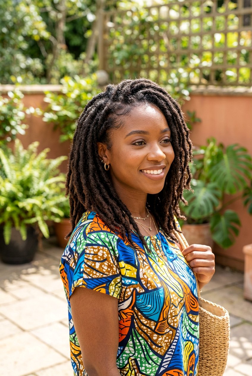 Textured Crochet Locs - 20 crochet loc hairstyles - 20 crochet loc hairstyles