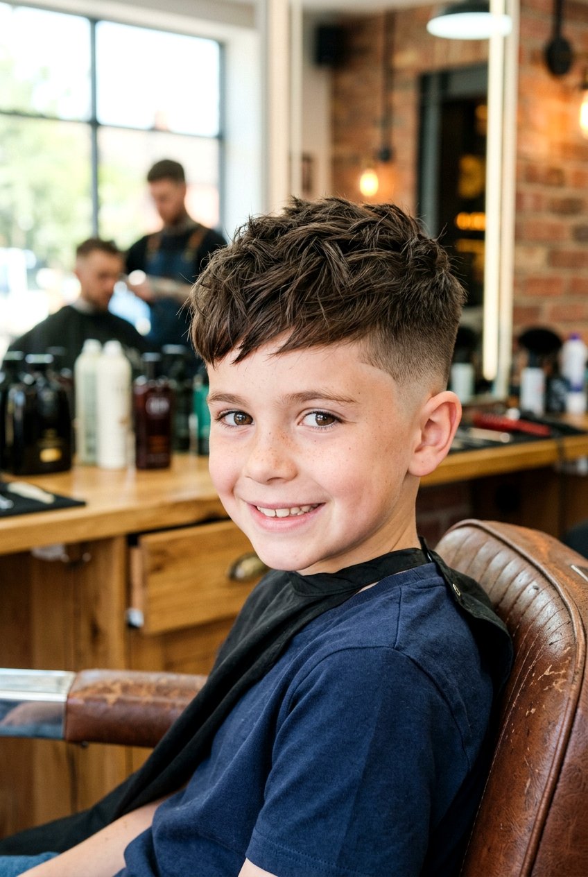 Textured Crop - 20 hairstyles for boys - 20 hairstyles for boys