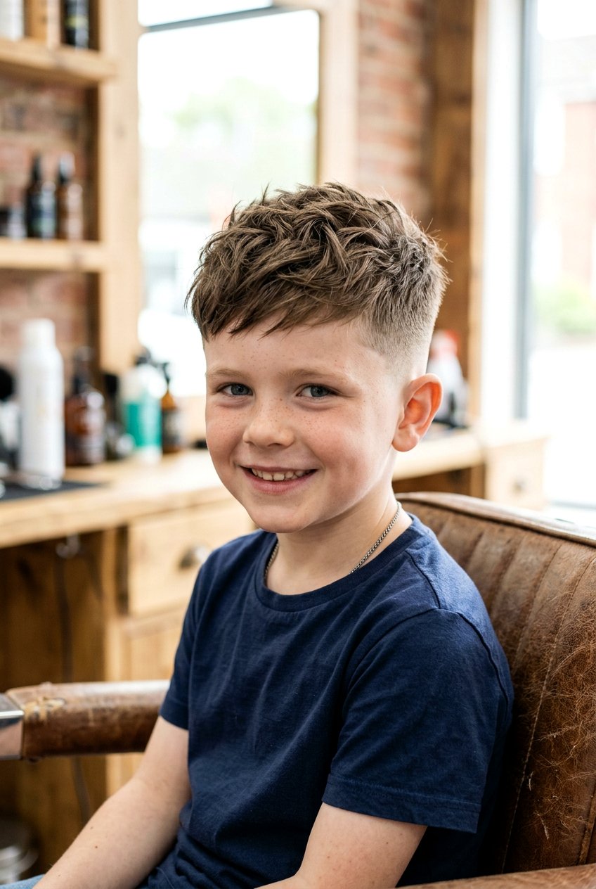 Textured Crop - 20 little boy haircuts - 20 little boy haircuts