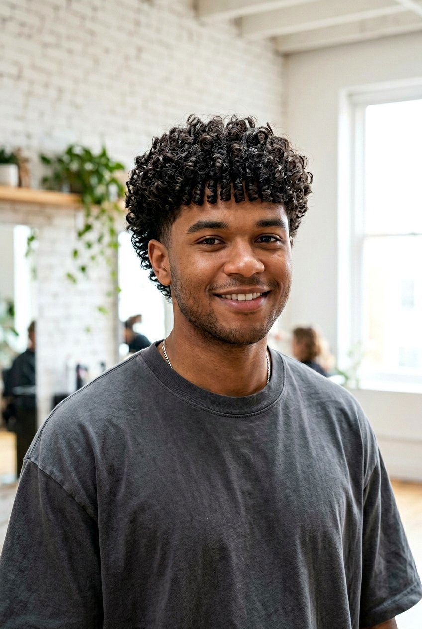 Textured Crop Curly Hair Men - 20 men haircut for thick curly hair - 20 men haircut for thick curly hair