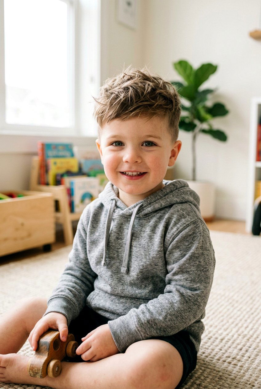 Textured Crop For Boys - 20 toddler haircut for fine straight hair - 20 toddler haircut for fine straight hair