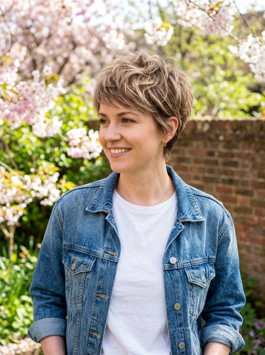 Textured Crop Haircut For Fine Hair - 20 haircut for sparse fine hair - 20 haircut for sparse fine hair