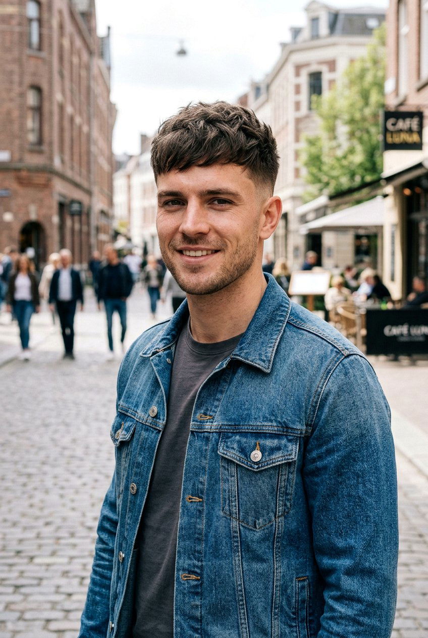 Textured Crop Haircut For Men - 20 men haircut for straight fine hair - 20 men haircut for straight fine hair